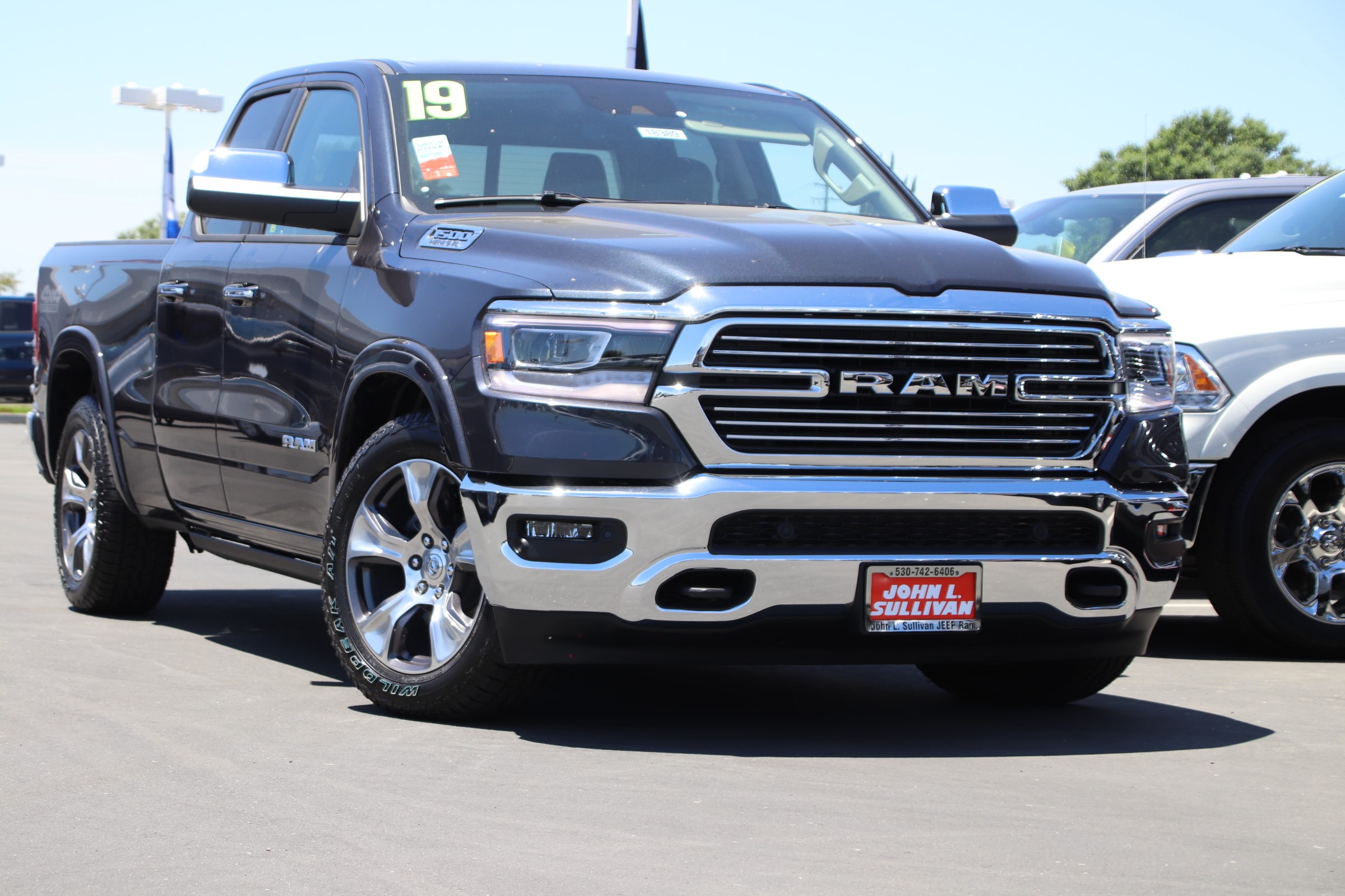 New 2019 RAM All-New 1500 Laramie 4D Quad Cab in Yuba City #00018389 | John L Sullivan Dodge 